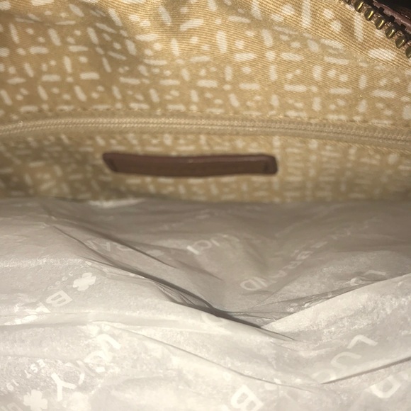 Flash Sale Lucky Brand Boho Large Leather Hobo Bag - Picture 8 of 8